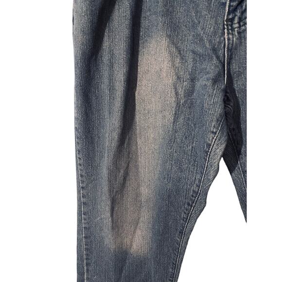 Level One Blue Relaxed Straight Leg Denim Jeans Men Sz 40x32 - Picture 6 of 14